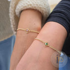 4mm Diamond Birthstone Connector