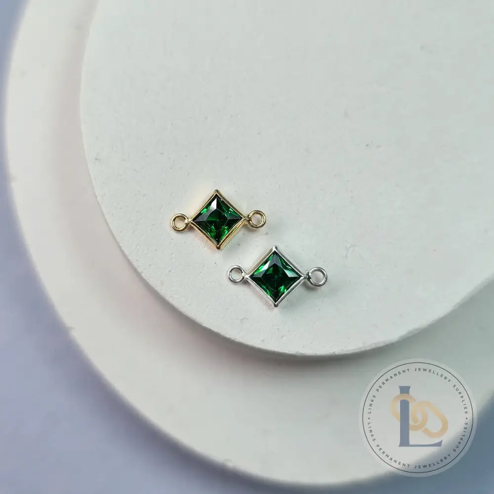 4Mm Crystal Diamond Connector