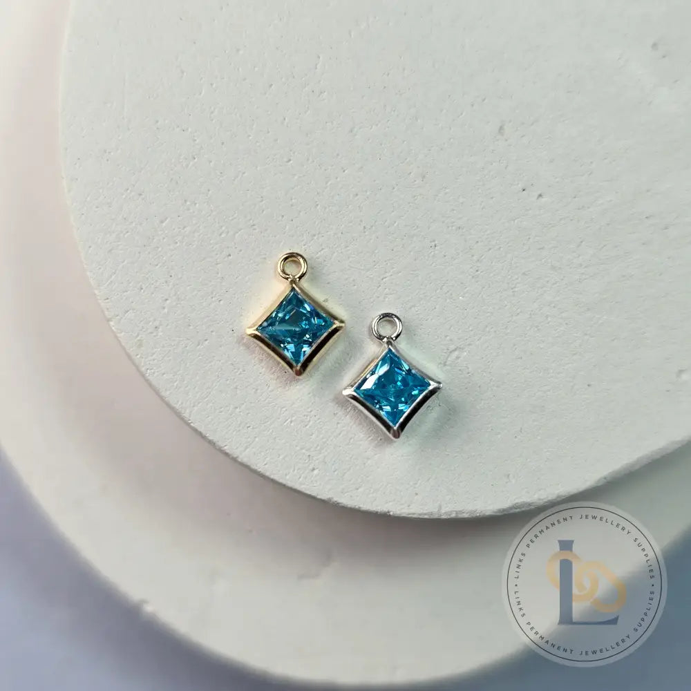 4Mm Crystal Diamond Pendant