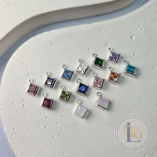 4Mm Crystal Diamond Pendant