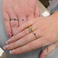 4mm Purple Opal Connector Charm