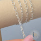 5.5mm Chunky Infinity Chain - 925 Sterling Silver 1 Meter