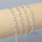 5.5mm Chunky Infinity Chain - 925 Sterling Silver 1 Meter