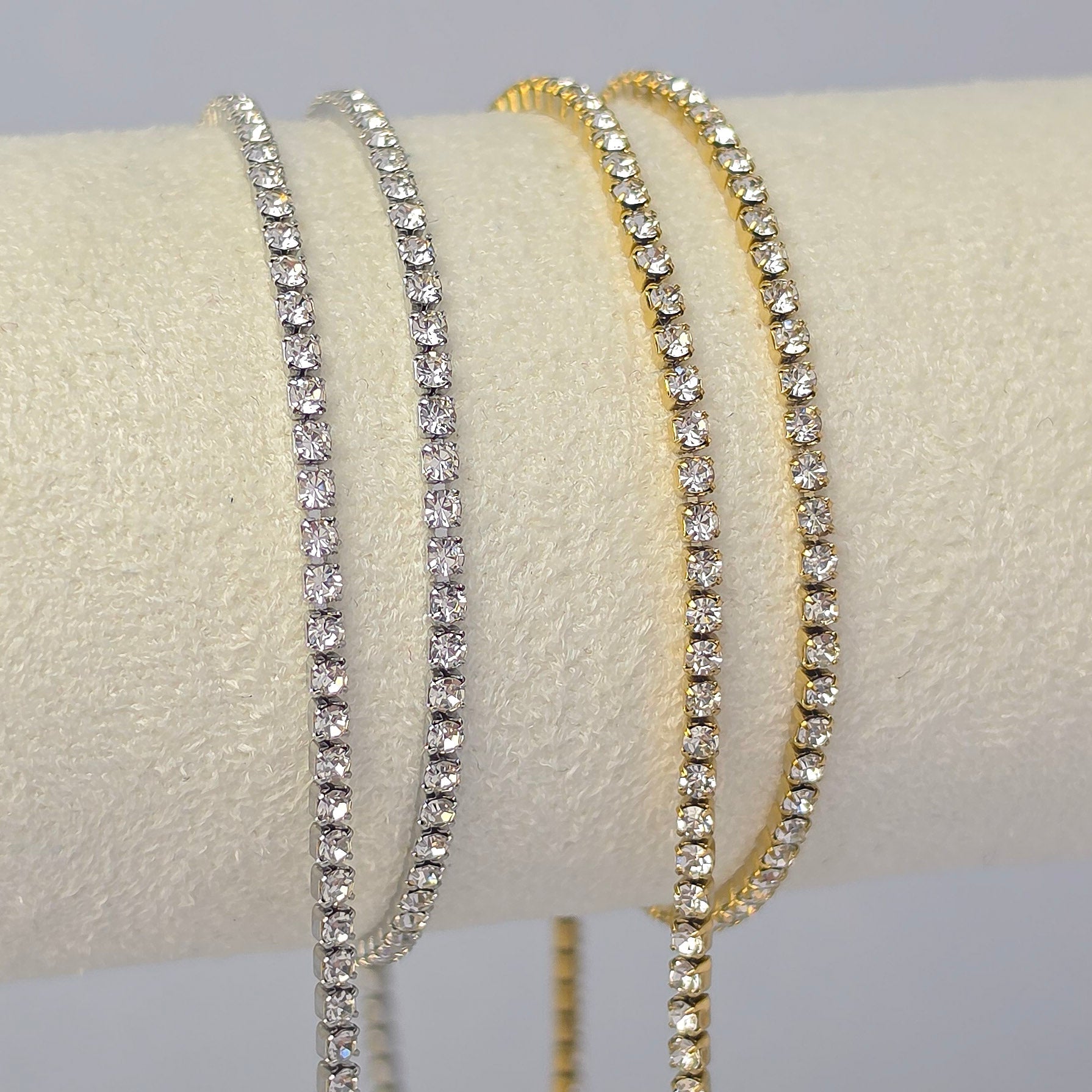 2mm PVD Stainless Steel Tennis Chain