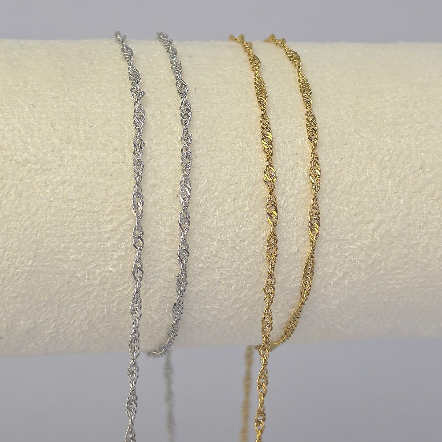 2mm PVD Stainless Steel Rope Chain