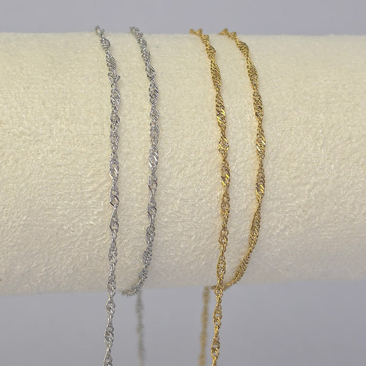 2mm PVD Stainless Steel Rope Chain