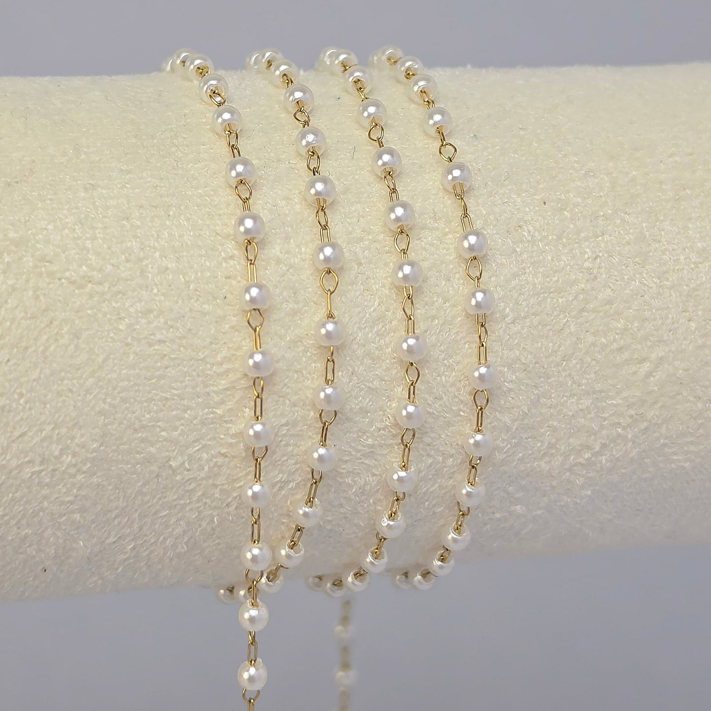 PVD Stainless Steel Pearl Chain