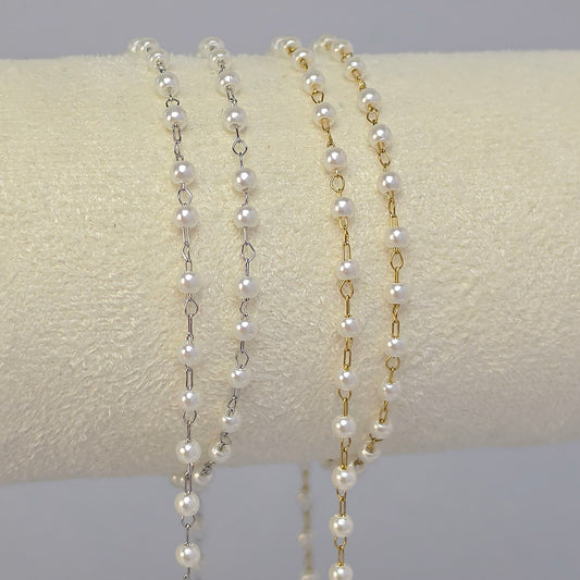 PVD Stainless Steel Pearl Chain