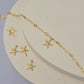 14k Gold Filled Starfish Charm