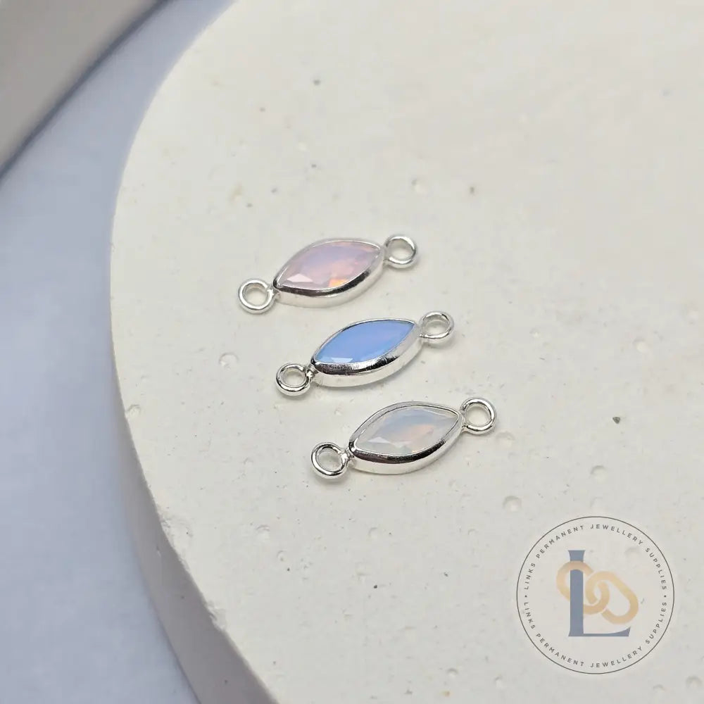 6mm Marquise Opal Connectors