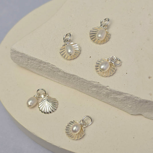 Shell & Freshwater Pearl Charm