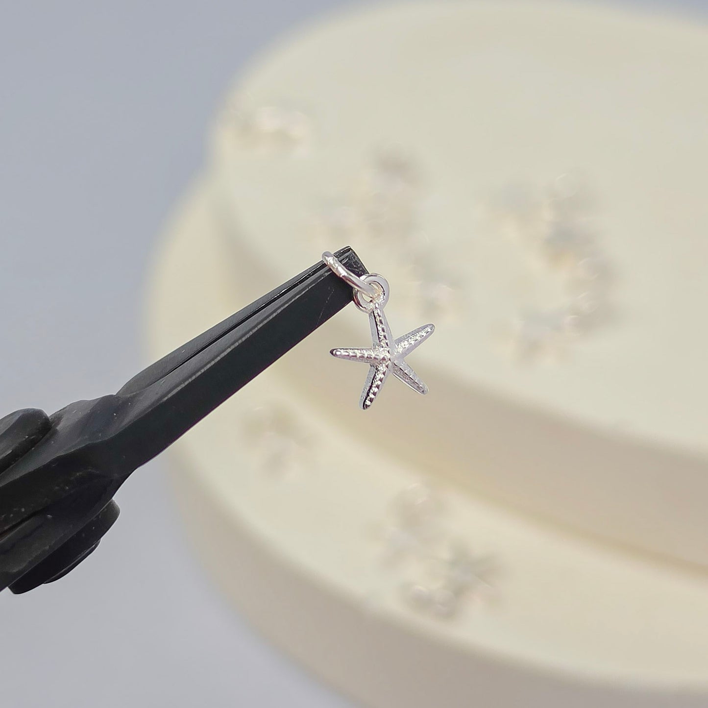 Sterling Silver Mini Starfish Charm