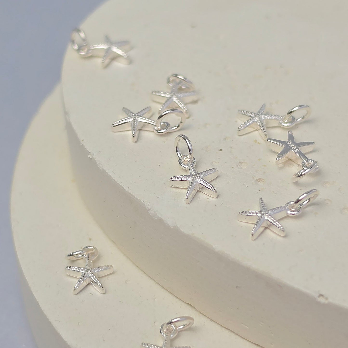 Sterling Silver Mini Starfish Charm