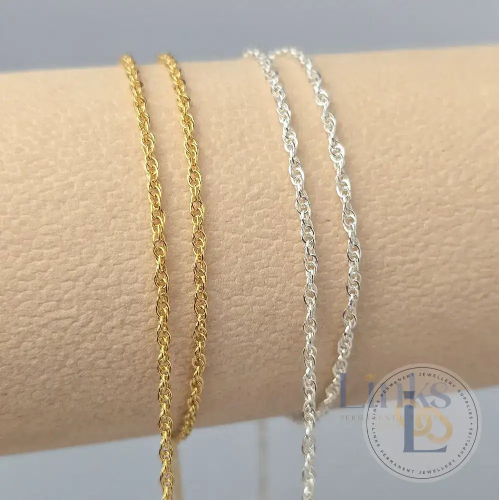 Rope Chain - 925 Sterling Silver & 14K Gold Filled