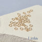 925 Sterling Silver & 14k Gold Filled Jump Rings 3mm (22 & 24 Ga) - 20 pack 14k Gold Filled / 0.64mm wire diameter 22