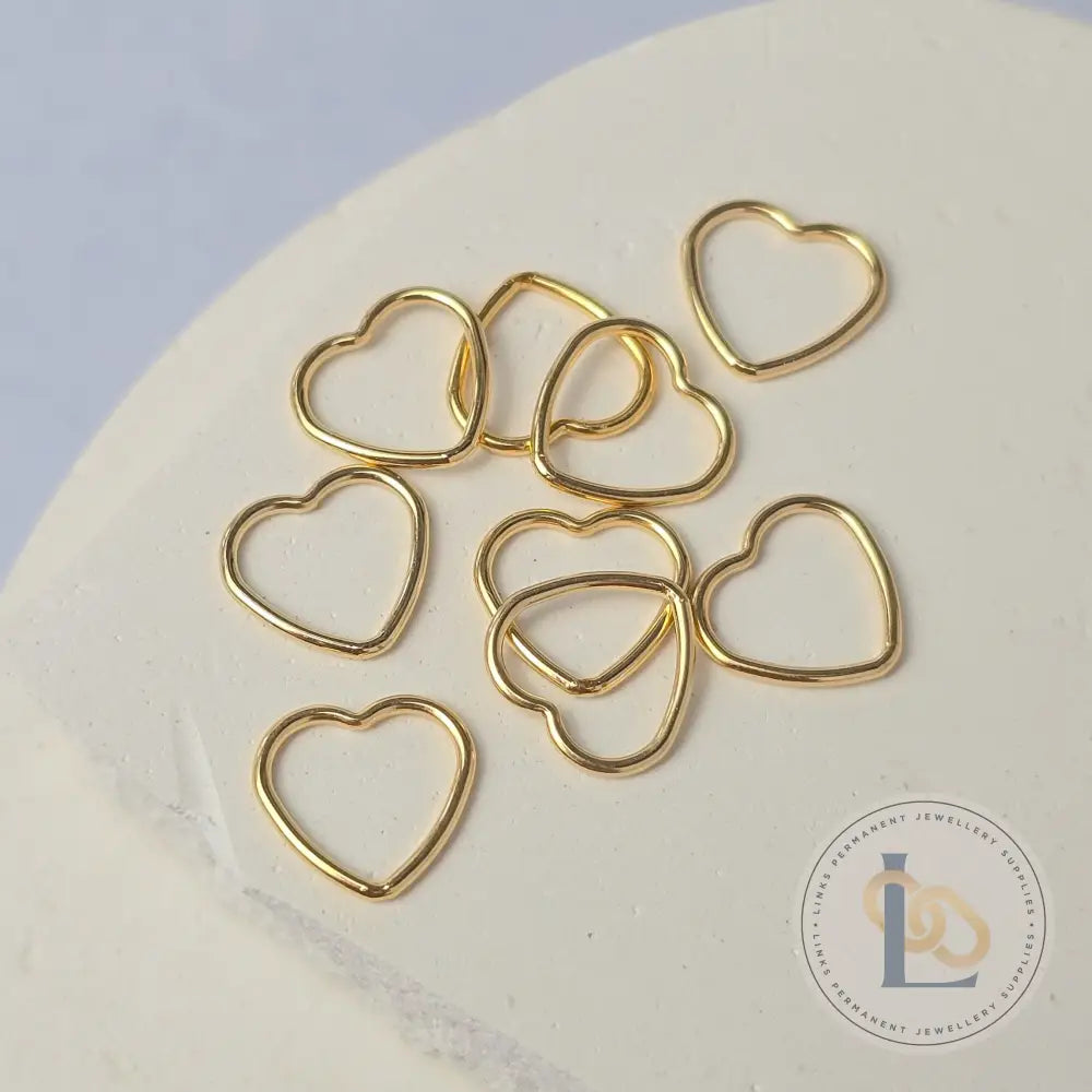 Heart Connector 14k Gold Filled