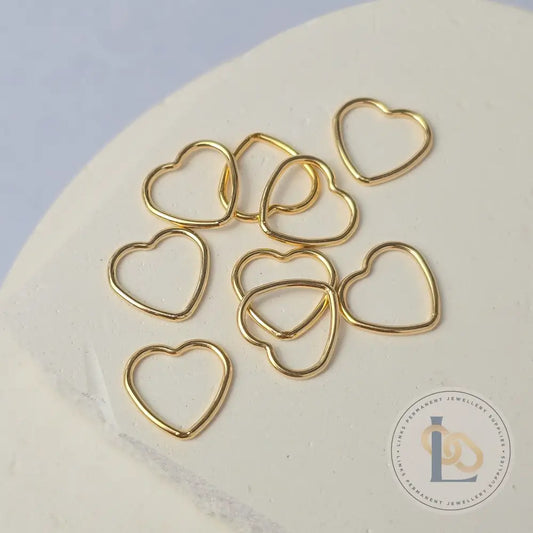 Heart Connector 14k Gold Filled