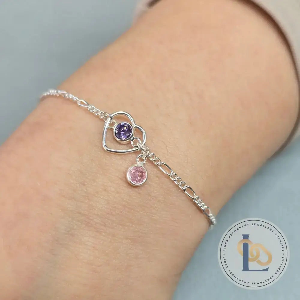 3mm & 4mm Round Birthstone Pendant Charm Charms