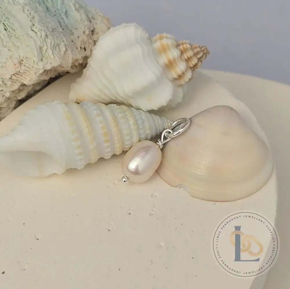 Large Baroque Freshwater Pearl Charm