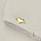 Luxury 9k Solid Gold Heart Connector Charm