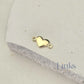 Luxury 9k Solid Gold Heart Connector Charm