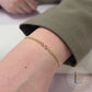 Luxury 9k Solid Gold Infinity Connector Charm