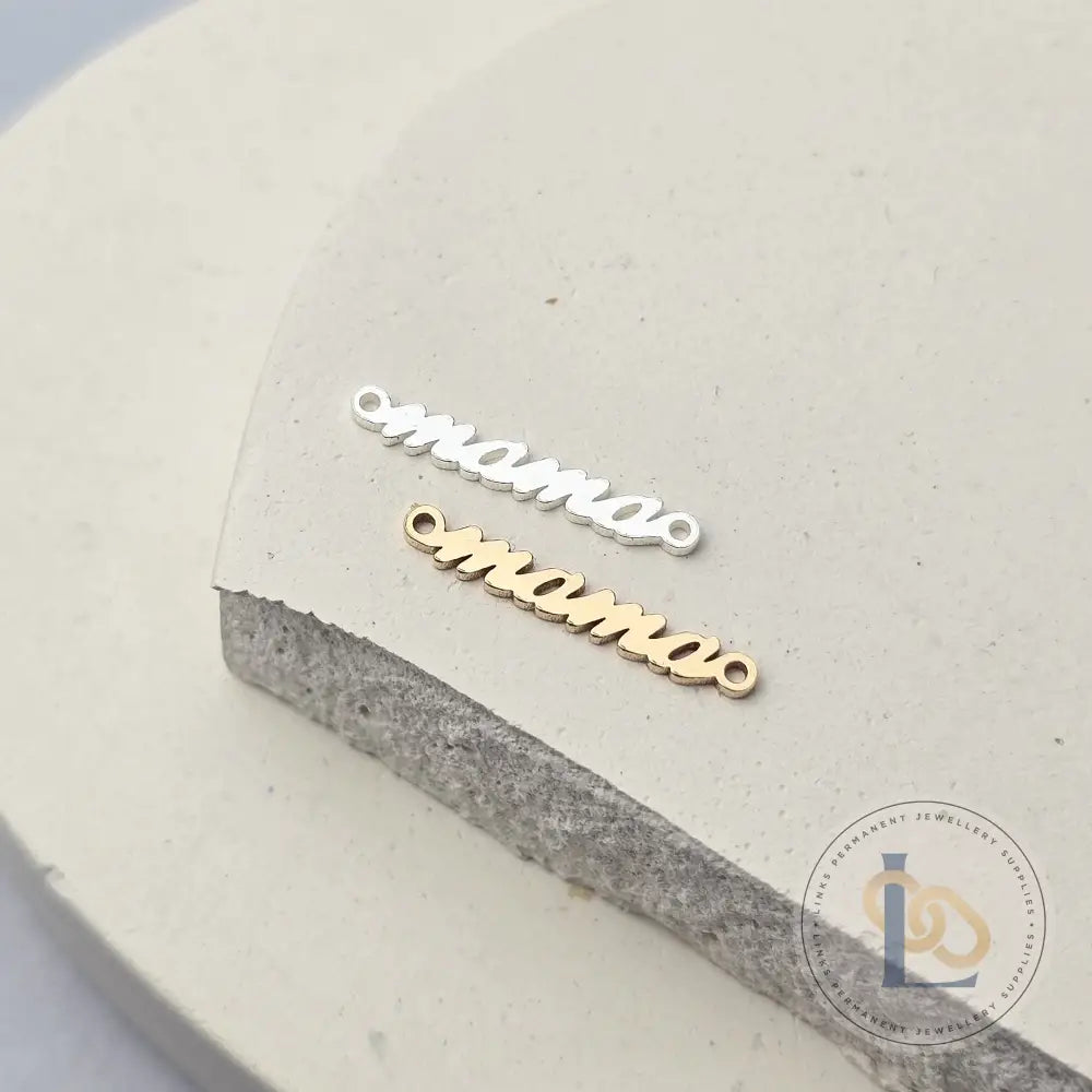 Mama Connector -14k Gold Filled & 925 Sterling Silver