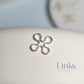 Plain Flower Connector - Links Permanent Jewellery Supplies