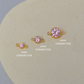 XL 6mm Round Birthstone Connector Charm