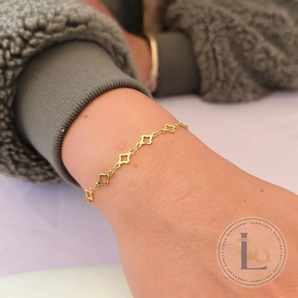 PVD Stainless Steel Clover Chain