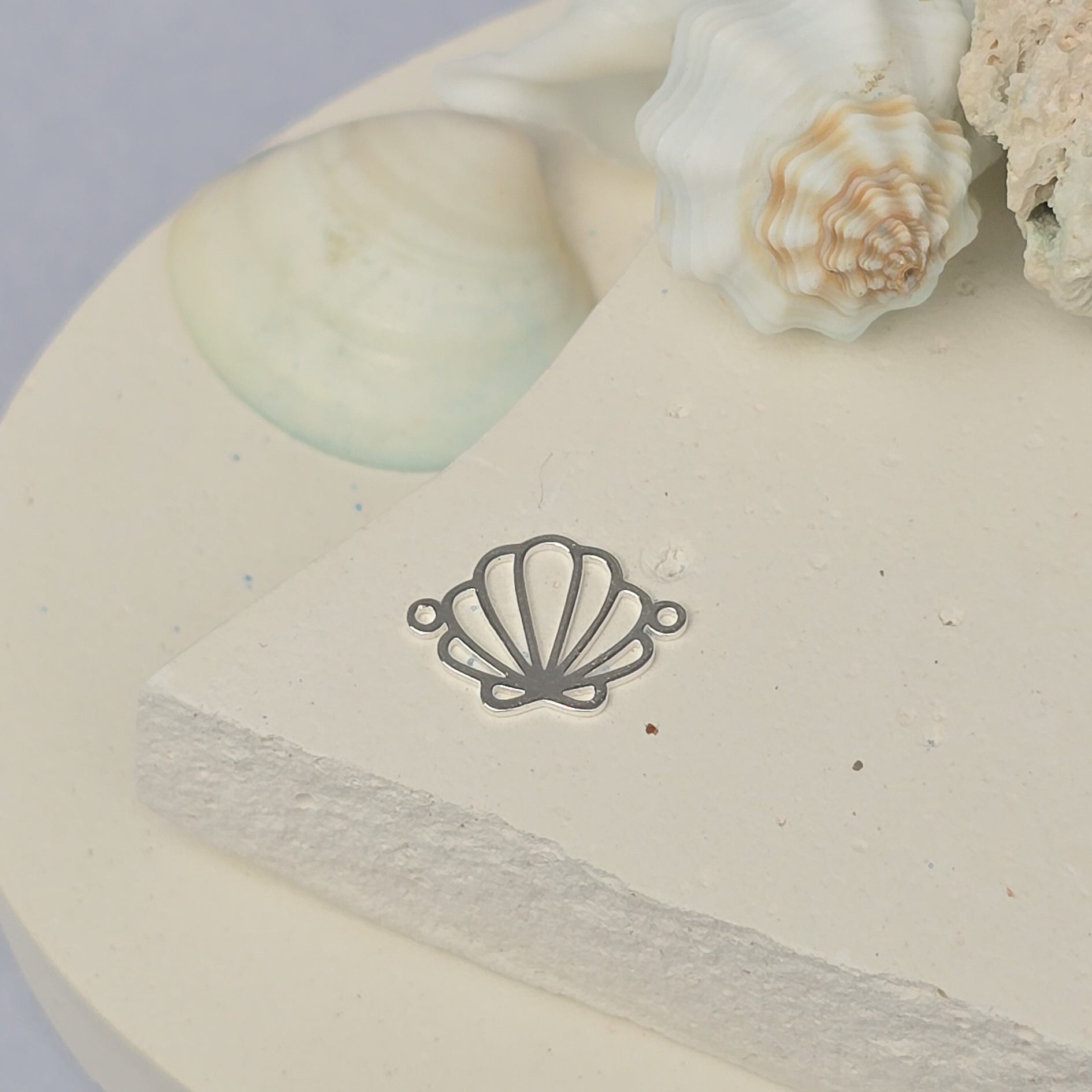 Sea Shell Connector Charm