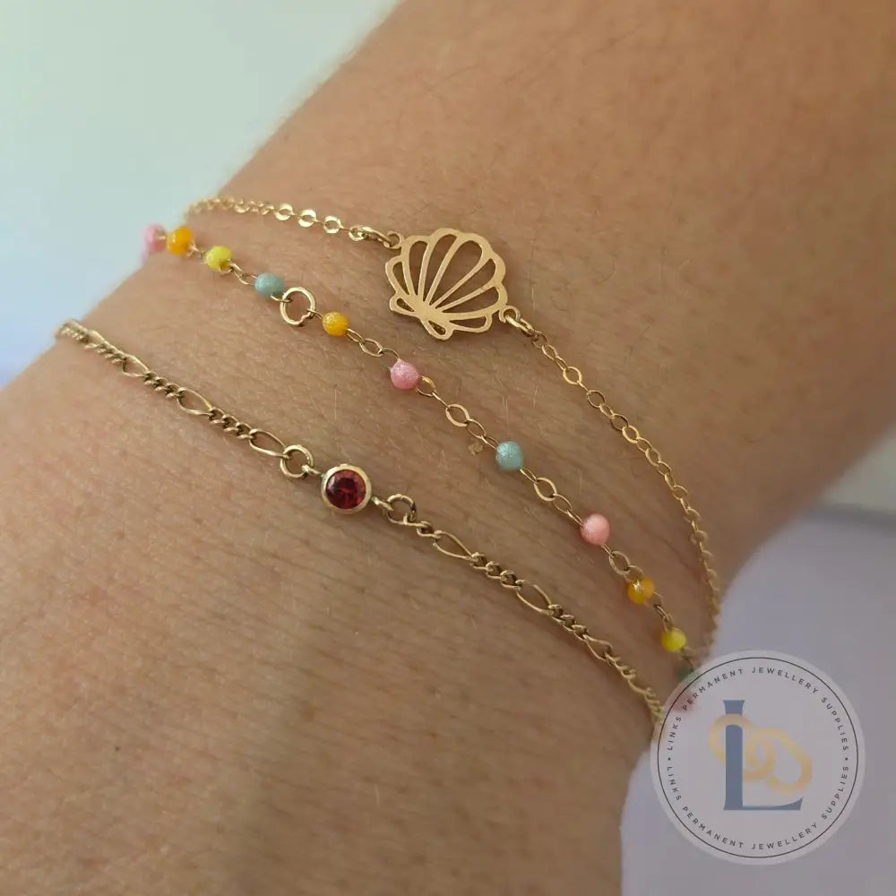 Sea Shell Connector Charm