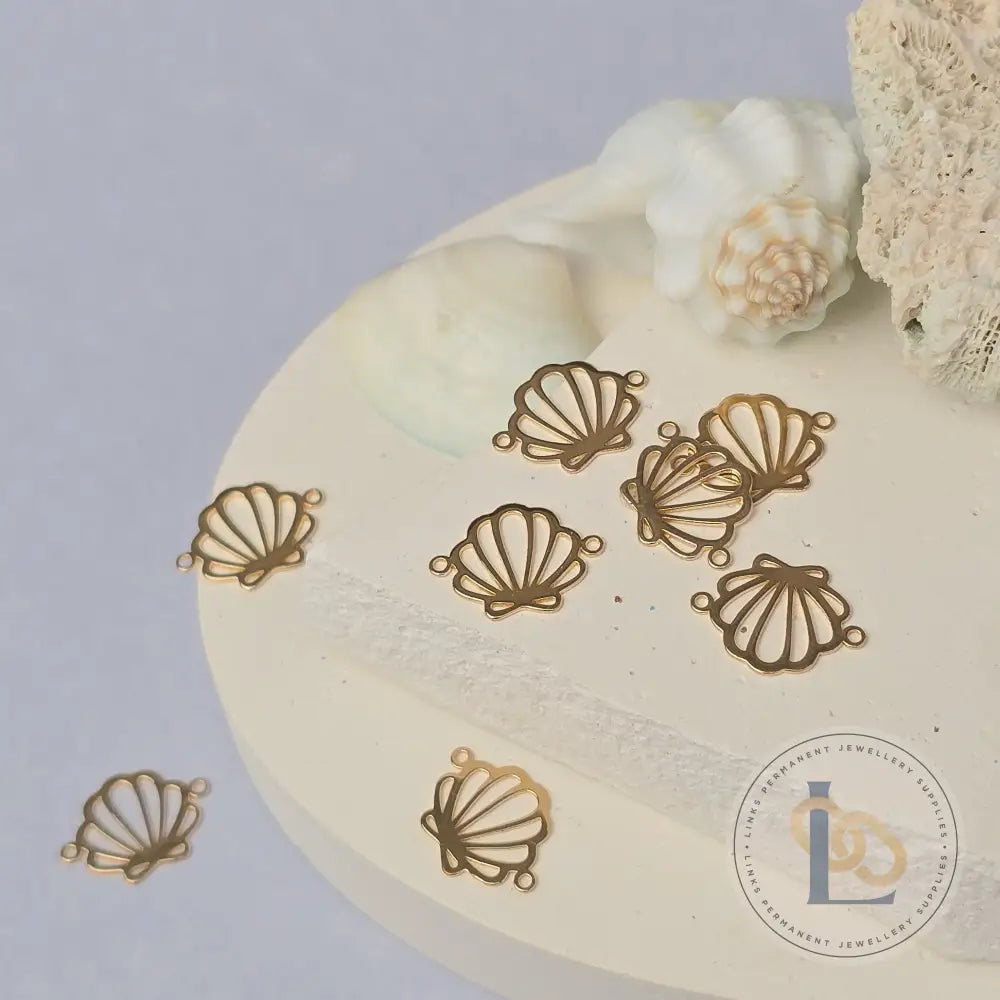 Sea Shell Connector Charm
