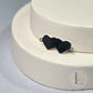 Sterling Silver Blank Double Heart Connector