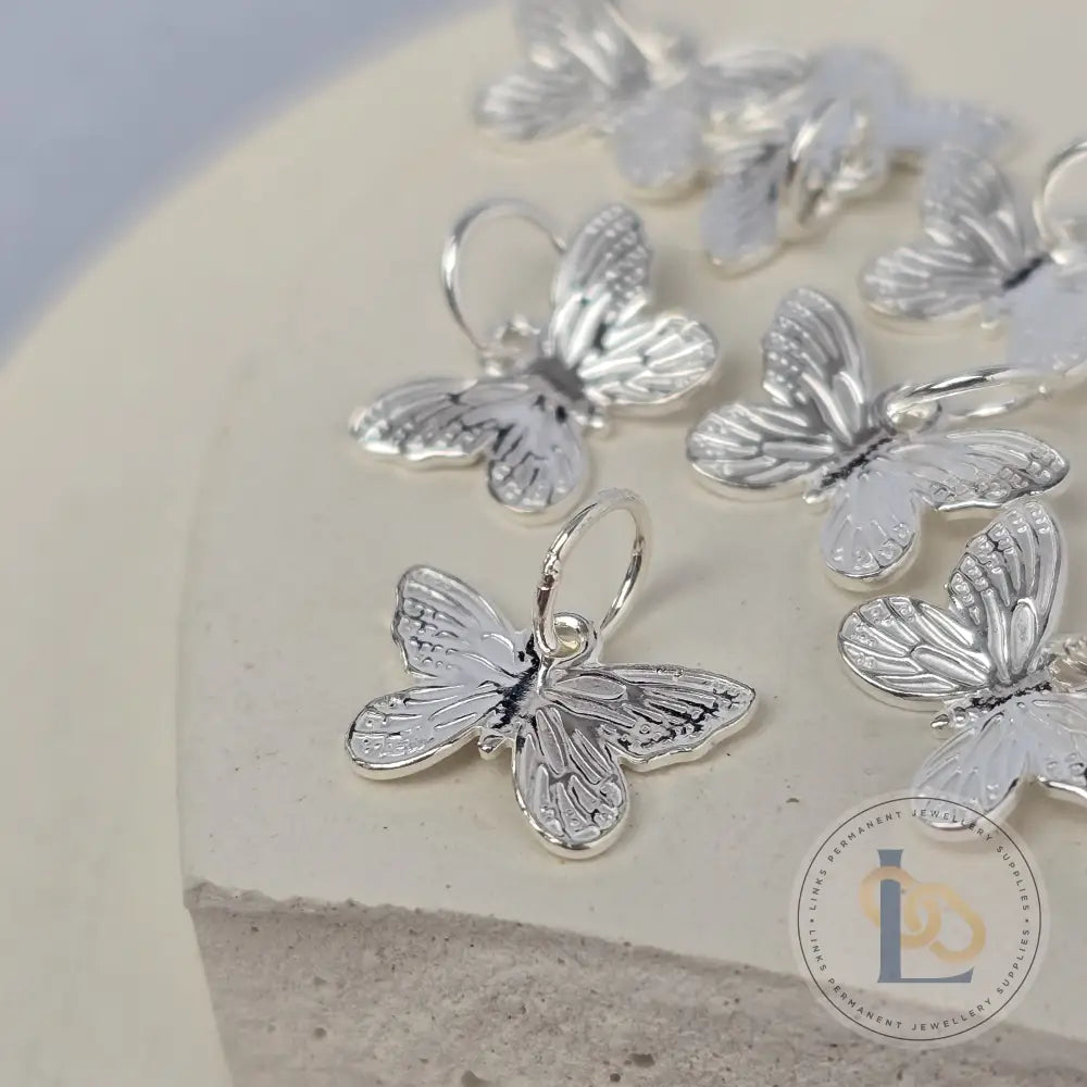 Sterling Silver Butterfly Charm
