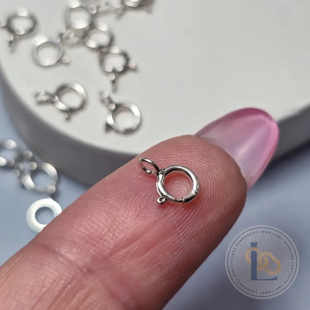 Sterling Silver Clasps (Pack Of 5)