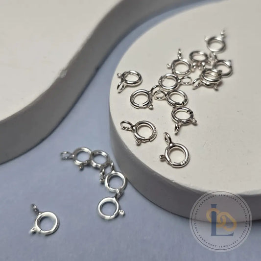 Sterling Silver Clasps (Pack Of 5)