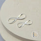 Sterling Silver Infinity Connector Connector Charms