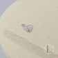 Sterling Silver Mini Crystal Heart Charm