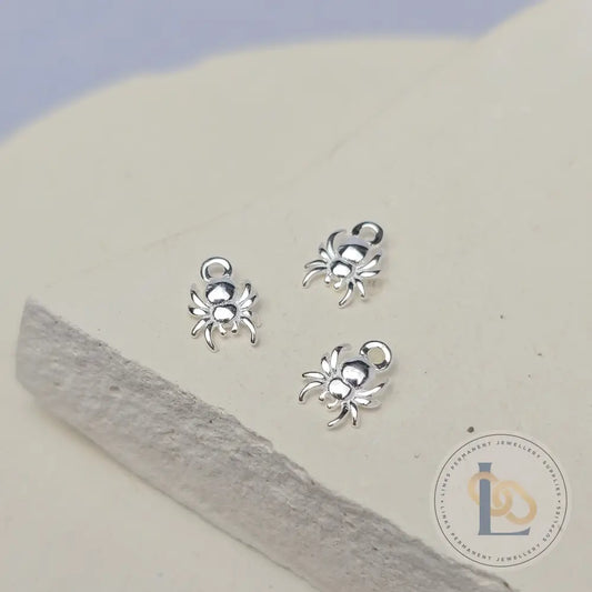 Sterling Silver Spider Charm