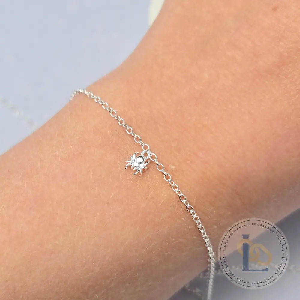 Sterling Silver Spider Charm