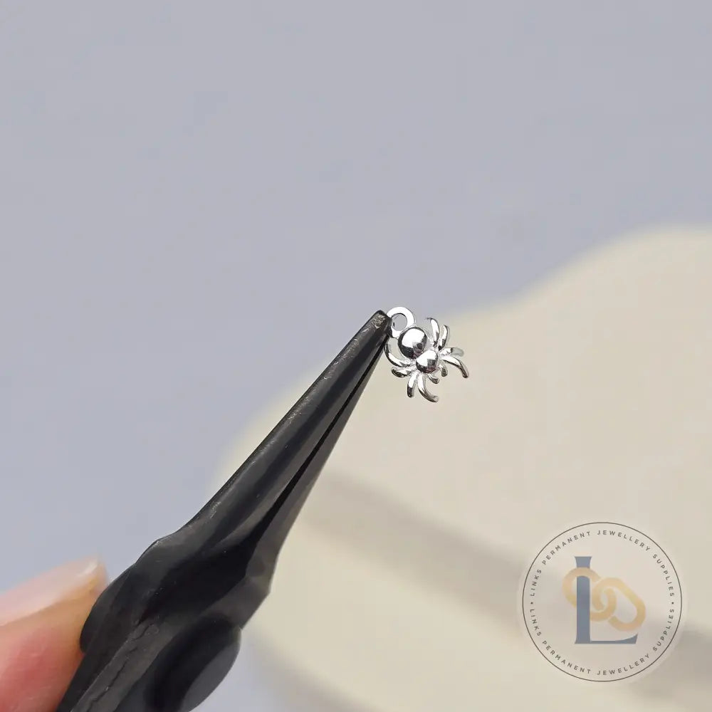 Sterling Silver Spider Charm