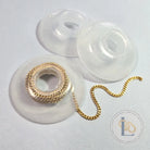 Tangle Free Silicone Spools For Chain Storage
