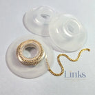 Tangle Free Silicone Spools For Chain Storage