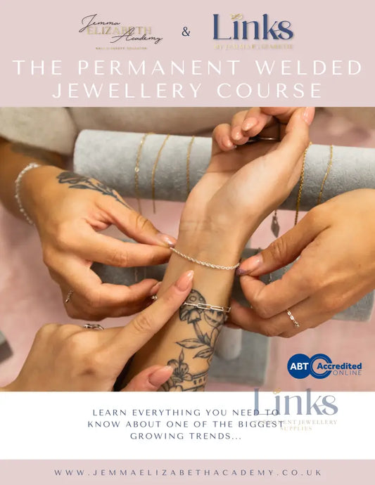 The Permanent Welded Jewellery Course - Staff - Links Permanent Jewellery Supplies