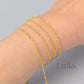 Twisted Curb Chain - 14K Gold Filled & 925 Sterling Silver